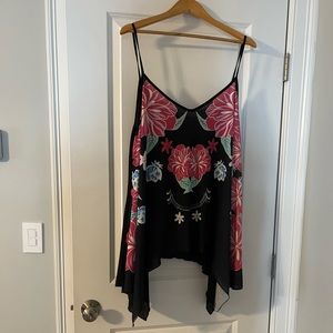 Floral tank top